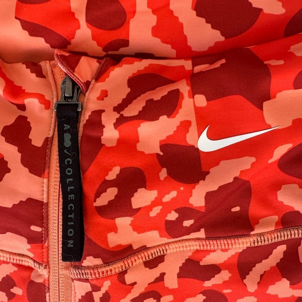 Nike DriFit Naomi Osaka Orange Tennis Leggings - Women’s Large - Picture 3 of 8